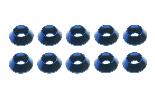 Inbus finishing caps für M3 Inbusschrauben in blau 10Stück