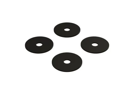 OXY Ersatzteil Hauptrotorblatthalter Distanzscheiben Set in schwarz für OXY4