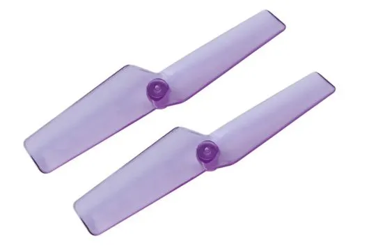 Rakonheli Heckrotorblätter in transparentem violett 42mm für Blade Nano CPX, Nano CPS, Nano S2, Nano S3, mCPS, mCPX und msRS