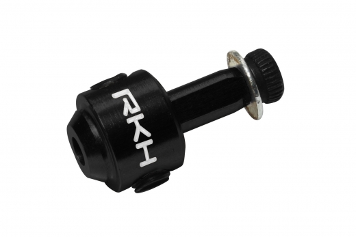 Rakonheli Heckrotorblatthalter aus Aluminium in schwarz für 130S, 150S, 200SRX, 200S, 230S, 230S V2, 230S Night und 250CFX 