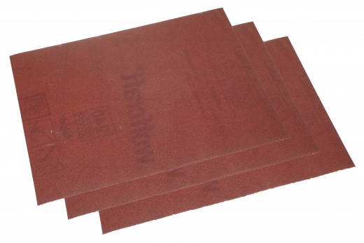 Schleifpapier 3 Bögen ca.11,5x16,5cm mit einer 240er Körnung (fein)