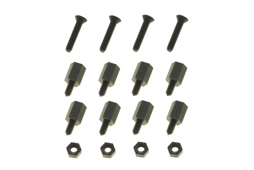 GoFly Ersatzteil Nylon Abstandshalter und Schrauben Set für 5 Zoll Fpv Racer Rahmen LAFON 220mm