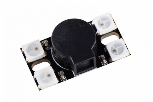 WS2812 LED Board (voll Programmierbar) mit ultra lautem Buzzer mit 110dB