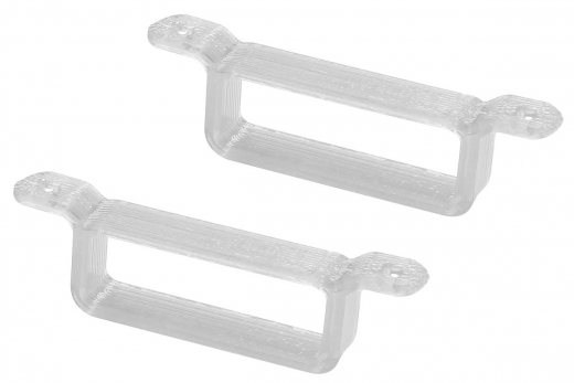 Rakonheli Akku Halterung 17x6,5mm in weiß für Rakonheli Rahmen für Blade Inductrix FPV Brushless