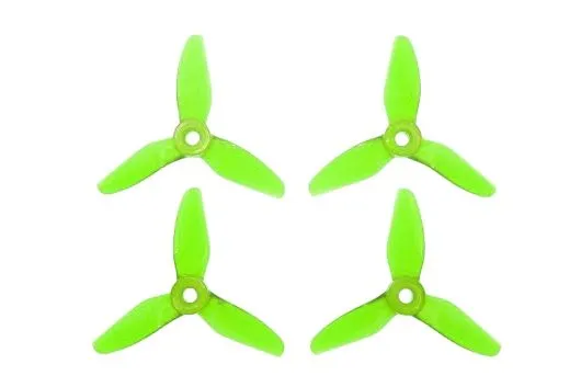 HQ Durable Prop Propeller New 3X4X3 aus Poly Carbonate in grün je 2CW+2CCW