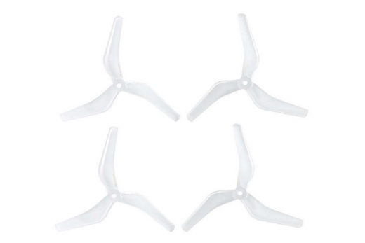 AZURE POWER RACE 3Blatt Propeller in spezial transparent 6145 6,1x4,5x3 Zoll 2xCW und 2xCCW 5mm Bohrung