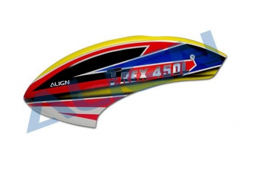 Align Kabinenhaube gelb/rot/blau für T-REX 450L Dominator