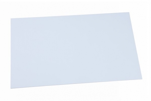 ABS Kunststoffplatte weiß 0,5mm 300x250mm