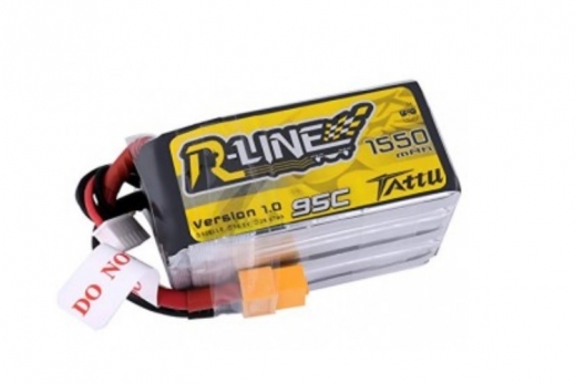 Tattu R-Line Akku 18,5V 5S 1550mAh 95C mit XT60