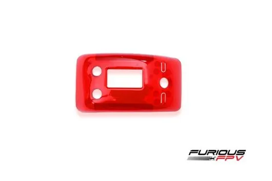 Furious FPV True-DX Ersatz Abdeckung in transparent rot für alle FatShark Dominator Videobrillen