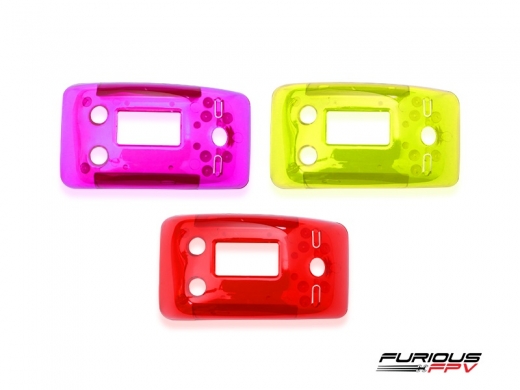 Furious FPV True-D X Ersatz Abdeckungs Set in transparent pink, rot und gelb für alle FatShark Dominator Videobrillen