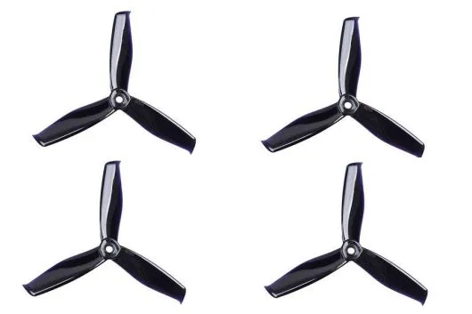 Gemfan FPV Race Propeller HULKIE POPO quick swap 5055 5x5,5x3 in schwarz