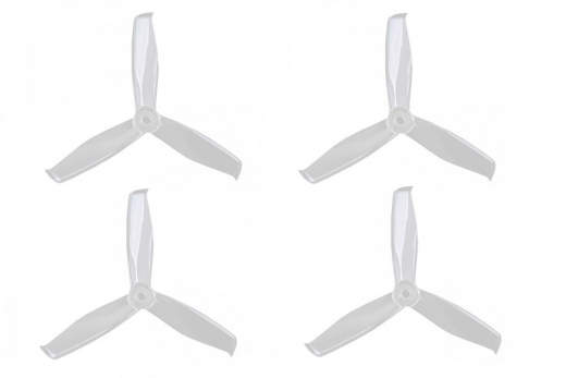 Gemfan FPV Race Propeller HULKIE POPO quick swap 5055 5x5,5x3 in transparent