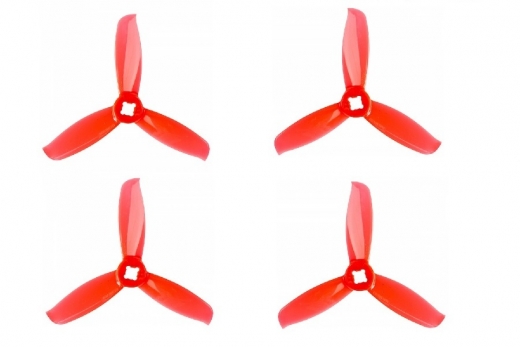 Gemfan FPV Race Propeller WINDANCER 3028 3×2,8x3 in rot transparent