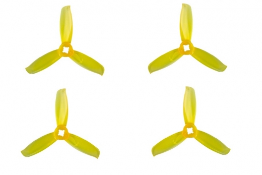 Gemfan FPV Race Propeller WINDANCER 3028 3x2,8x3 in gelb