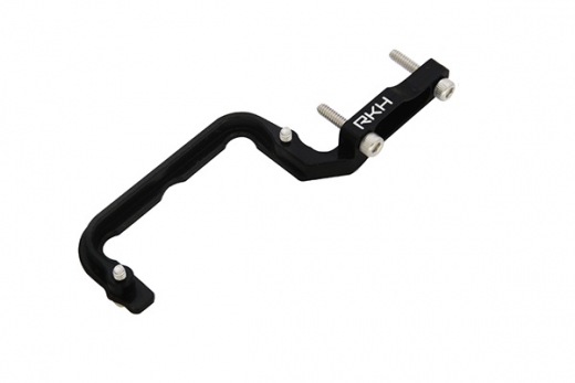 Rakonheli Heckservo Halterung aus Aluminium in schwarz für Blade 180CFX, Trio 180CFX und Fusion 180