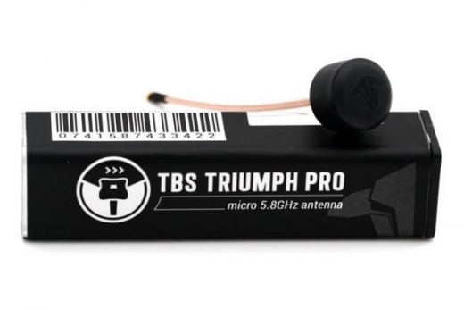 TBS Triumph Pro FPV Antenne 5,8GHz RHCP mit geradem MMCX Anschluss