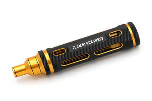 TBS Schraubendreher Set Aluminium Griff mit versenkten Sechskant und Kreuz 5Stück