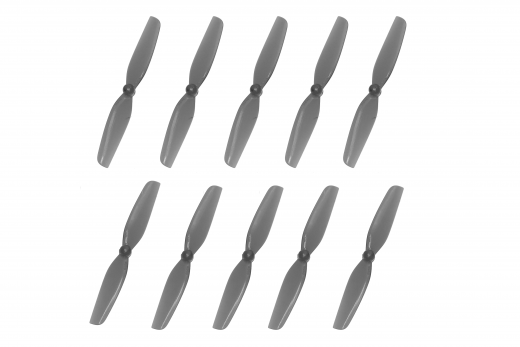 HQ Micro Propeller 65MM mit 1,5mm Welle aus Poly Carbonate in grau je 5xCW und 5xCCW