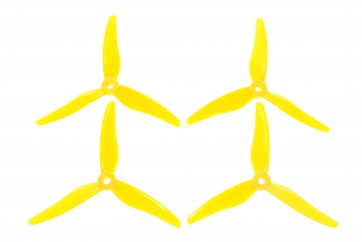 Gemfan FPV Race und Freestyle Propeller Hurricane 5146 5,1x4,6x3 in Lemon gelb