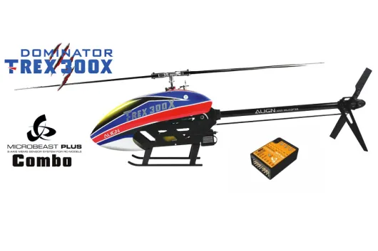 Align T-REX 300X DOMINATOR BEASTX Combo mit MICROBEAST