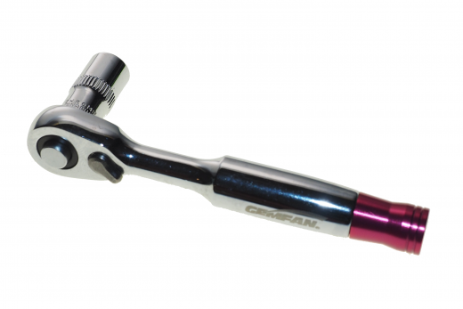 Ratsche mit 1/4 Zoll Aufnahme mit 8mm Nuss