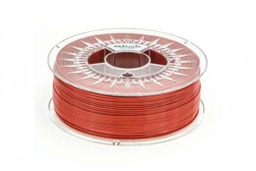 Extrudr Filament PETG (Polyethylenterephthalat glykolmodifiziert) in Höllenfeuer rot Ø 1,75mm 1,1Kilo