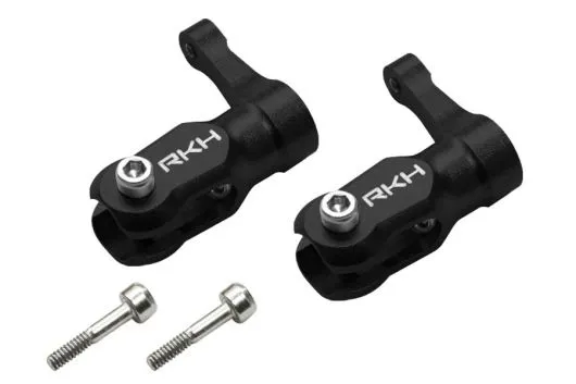 Rakonheli Hauptblatthalter Set CNC Aluminium schwarz für Blade Fusion 180