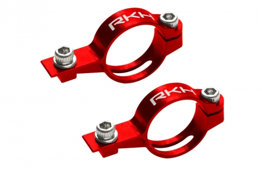 Rakonheli Heckservohalterung aus Aluminium in rot für Blade Fusion 180