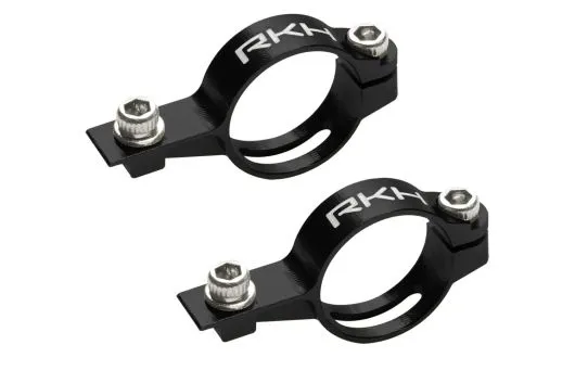 Rakonheli Heckservohalterung aus Aluminium in schwarz für Blade Fusion 180