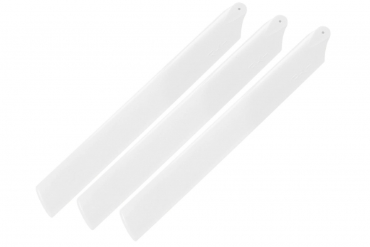 Rakonheli 3Blatt Hauptrotorblätter in weiß 155mm für Blade 150S