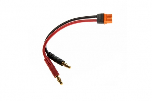 Spektrum Adapterkabel IC3 Buchse auf 4mm Goldkontaktstecker