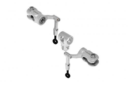 Rakonheli DFC Kopf Set aus Aluminium in silber für Blade mCPX BL und mCPX BL2