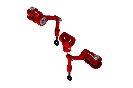 Rakonheli DFC Kopf Set aus Aluminium in rot für Blade mCPX BL und mCPX BL2