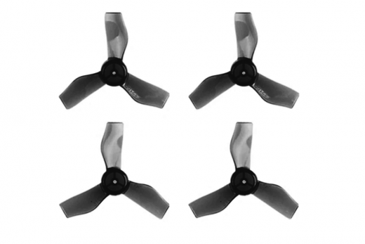 BetaFPV Gemfan 31mm 3-Blatt Whoop Propeller 1.0mm Welle in schwarz für Meteor65