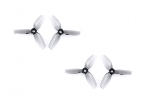 HQ Durable Cinewhoop Propeller 75mmx3 in grau aus Poly Carbonate 2xCW und 2xCCW
