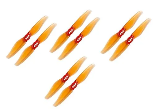 Gemfan FPV Race Propeller Hurricane 3018 in whisky 3,0x1,8x3mm 2Blatt 3Zoll für 2mm Welle 4xCW und 4xCCW