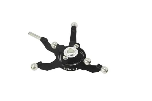 Rakonheli Taumelscheibe aus Aluminium in schwarz für Blade 230S und 250CFX