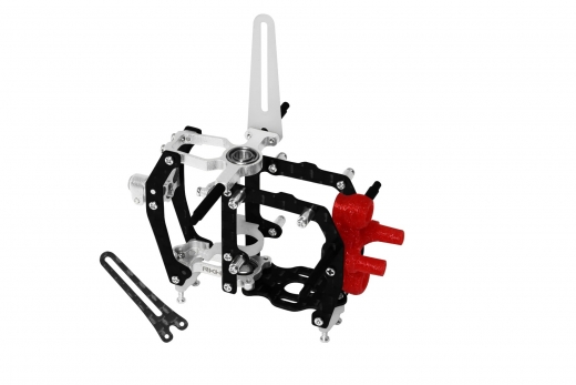 Rakonheli Hauptrahmen aus Carbon in silber für Blade mCPX BL2