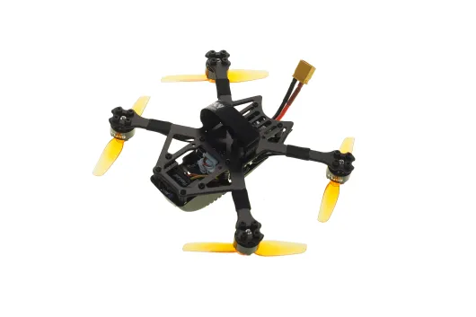 GOFLY RC FPV Racing Drone 2,5 Zoll Scorpion 120 Toothpick in schwarz für FrSky