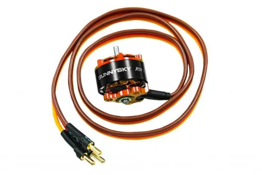 OMPHobby Ersatzteil Heckmotor in orange für OMPHobby M2 Heli
