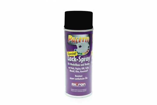 Paletti Sprühlack schwarz glänzend 400ml