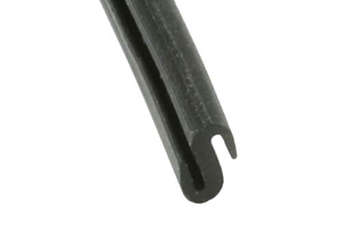 Scale Profilgummi für Fenster und Anbauteile im S Profil 1m, Spaltmaß ca. 2mm