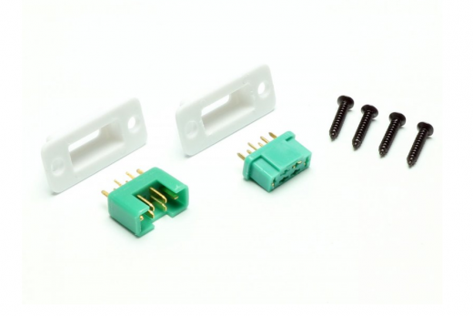 Einbaurahmen Set mit Multiplex Stecker und Buchse