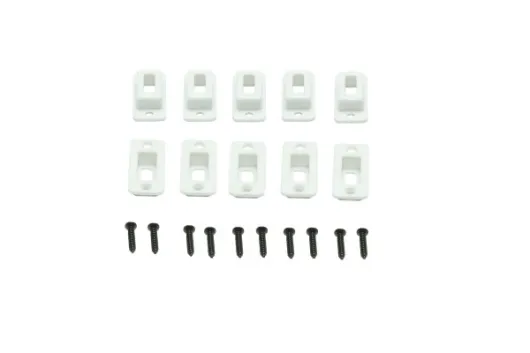 Einbaurahmen Set für Multiplex Stecker oder Buchsen 10Stück