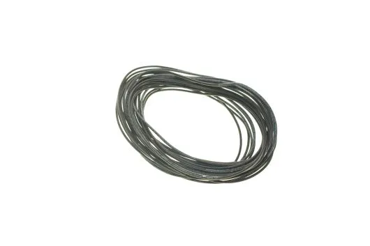 Silikonkabel kupfer 0,50mm schwarz 5Meter