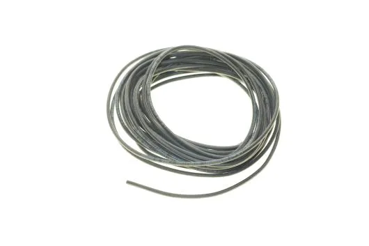 Silikonkabel kupfer 1,50mm schwarz 5Meter