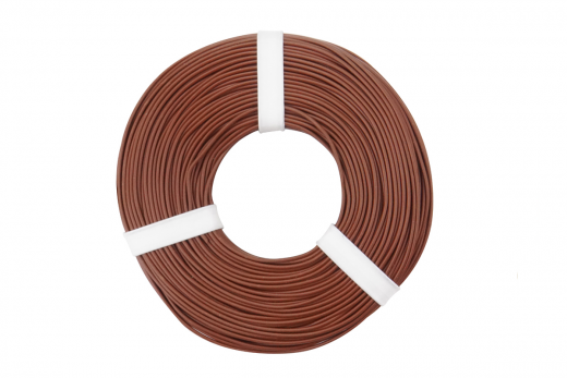 Kupferschalt Kabel 0,25mm² 10m in braun