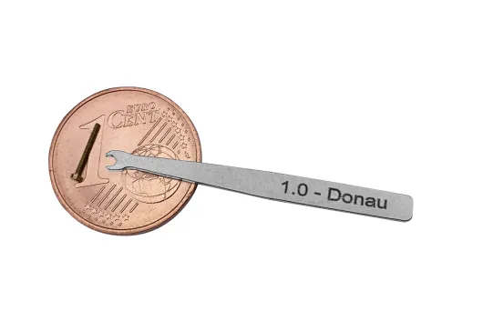 Micro Maulschlüssel Set 10teilig 1mm, 1,3mm, 1,5mm, 1,8mm, 2mm, 2,5mm, 3mm, 3,2mm, 3,5mm und 4mm