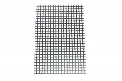Aluminium Gitter Quadrat 200x140mm